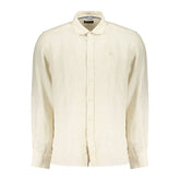 North Sails Beige Linen Men's Shirt