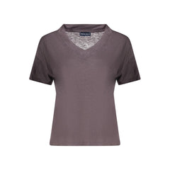 North Sails Gray Viscose Women T-Shirt