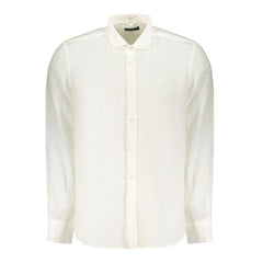 North Sails White Linen Men's Shirt