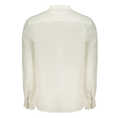 North Sails White Linen Men's Shirt