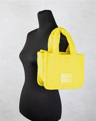 Marc Jacobs The Monogram Terry Tote Small Golden Kiwi Schoudertas