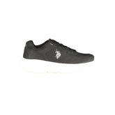 U.S. POLO ASSN. Black Polyurethane Women's Sneaker