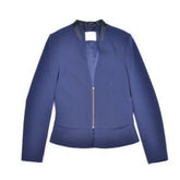 Gas Gray Polyester Blazer