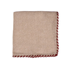 Brunello Cucinelli Multicolor Wool Pocket Square