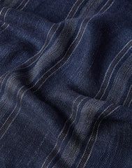 Brunello Cucinelli Blue Silk Scarf