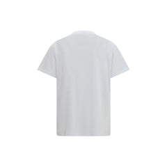 Ganni White Cotton T-Shirt