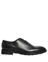 Dolce & Gabbana Black Leather Men Oxford Dress Formal Shoes