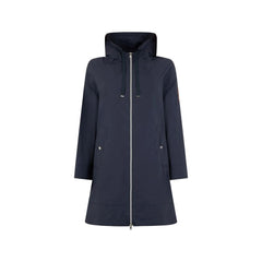 Herno Blue Elastane Coat