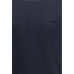 Valentino Garavani Blue Cotton Sweatshirt