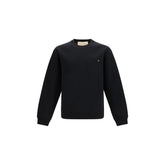 Valentino Garavani Black Cotton Sweatshirt
