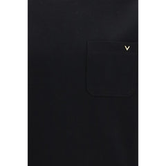 Valentino Garavani Black Cotton Sweatshirt