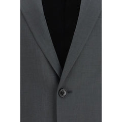 Valentino Garavani Gray Wool Oves Aries Jacket
