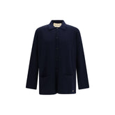 Valentino Blue Wool Oves Aries Cardigan