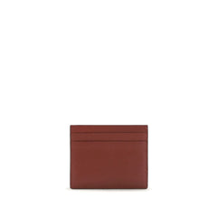 Valentino Garavani Bordeaux Calf Leather Bos Taurus Wallet