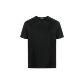 Herno Black Cotton T-Shirt