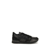 Valentino Garavani Black Polyester Athletic Sneakers