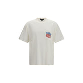 Represent White Cotton T-Shirt