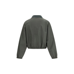 Miu Miu Bicolor Polyester Shell Jacket
