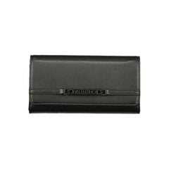 Valentino Black Polyurethane Women's Wallet