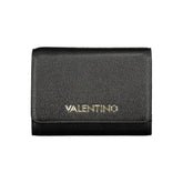 Valentino Black Polyurethane Women's Wallet