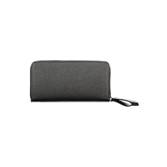 Valentino Black Polyurethane Womens Wallet