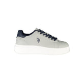 U.S. POLO ASSN. Gray Polyester Men's Sneaker