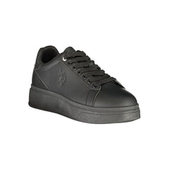 U.S. POLO ASSN. Black Polyester Men's Sneaker