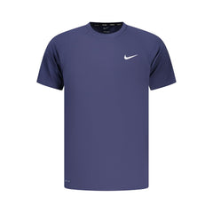 Nike Blue Polyester Men's T-Shirt