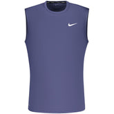 Nike Blue Polyester Men's Tank