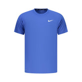 Nike Blue Polyester Men's T-Shirt