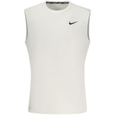 Nike White Polyester Men's Tank