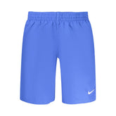 Nike Blue Polyester Men Swimwear