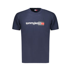 Tommy Hilfiger Blu Cotton Mens T-Shirt