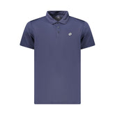 Lotto Blue Polyester Men's Polo Shirt