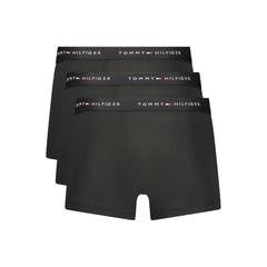 Tommy Hilfiger Black Polyester Men's Boxer