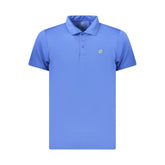 Lotto Blue Polyester Men's Polo Shirt