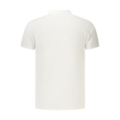 Lotto White Polyester Polo Shirt