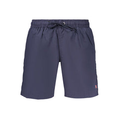 Norway 1963 Blue Polyamide Men's Swim Boxer
