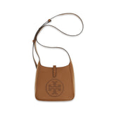 Tory Burch Bruin Kalfsleder Bos Taurus Schoudertas