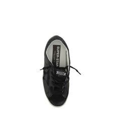 Golden Goose Black Calf Leather Bos Taurus Sneakers