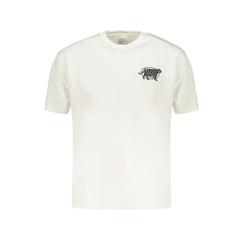 Vans White Cotton Men's T-Shirt