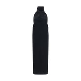 Khaite Black Polyester Cocktail Dress