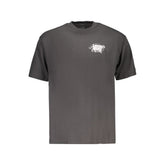 Vans Black Cotton Men's T-Shirt