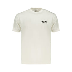 Vans White Cotton Men's T-Shirt