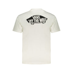 Vans White Cotton Men's T-Shirt
