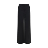 Gucci Black Wool Oves Aries Casual Pants