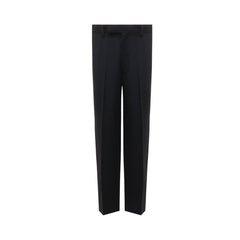 Prada Blue Wool Dress Pants