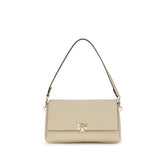 Tory Burch Beige Kalfsleer Bos Taurus Schoudertas