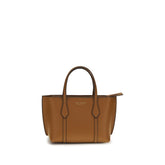 Tory Burch Bruin Kalfsleder Bos Taurus Schoudertas