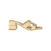Laura Biagiotti Beige Polyurethane Women's Sandal